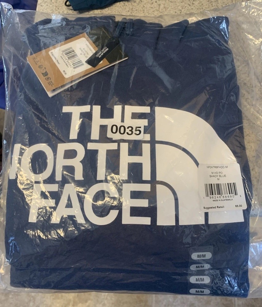 The North Face Men's Half Dome Pullover Hoodie in Shady Blue Size Medium  