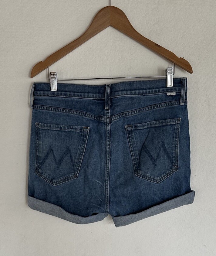 Mother Jean Shorts Womens Size 32 Short Distressed Stretch