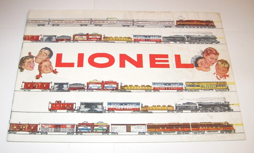 1955 LIONEL Model Railroad Catalog - Original - Great Resource  - Airfix