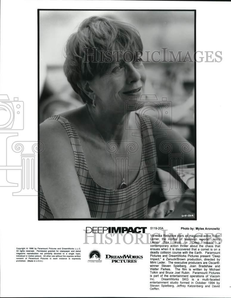 1998 Press Photo Actress Vanessa Redgrave in 