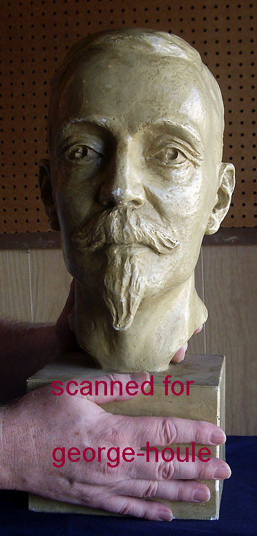 GEORGE BUTLER GRIFFIN - BUST - AUTHOR - HISTORICAL SOCIETY OF SO. CALIFORNIA