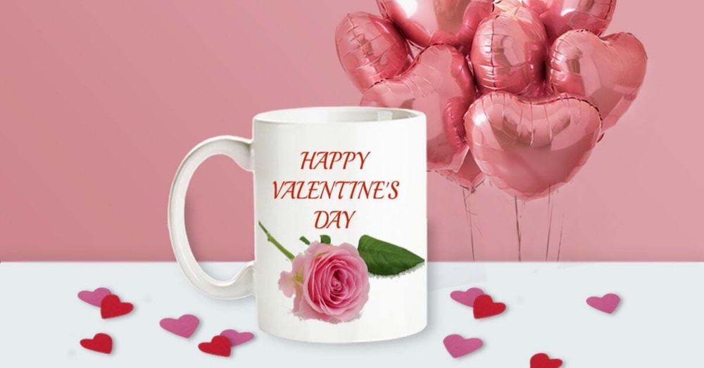 Cute Funny Valentines Day Mug - Perfect Engagement Gift