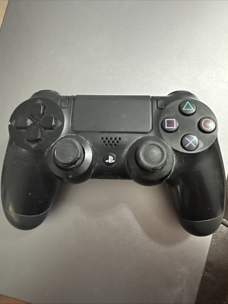 PlayStation 4 Controller Wireless Sony Black Color *L3, R3, X Button Worn*
