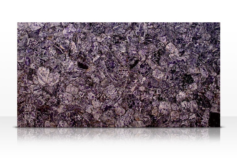 Amethyst Agate Stone Coffee Table Top 36x24 Natural Gemstone Holiday Decor-image