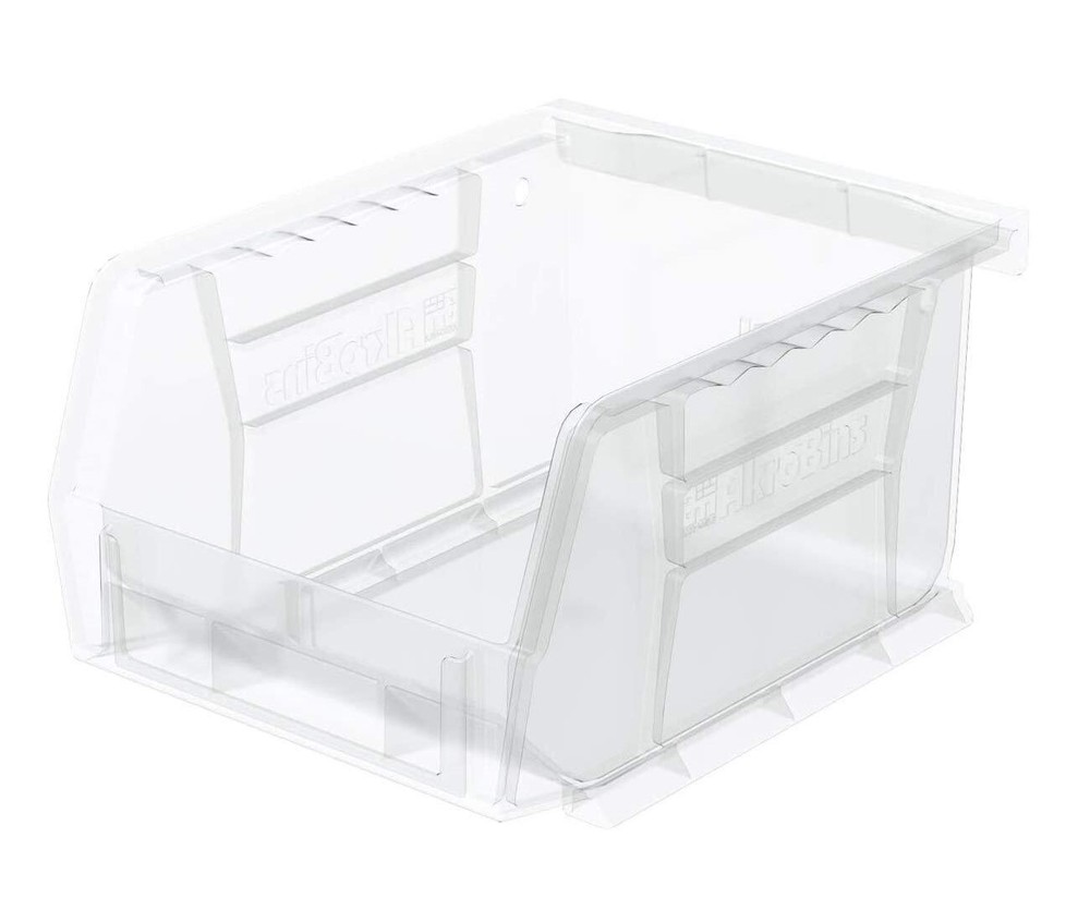 30210 AkroBins Plastic Storage Bins, Space-Saving Stackable Bins to use for G...
