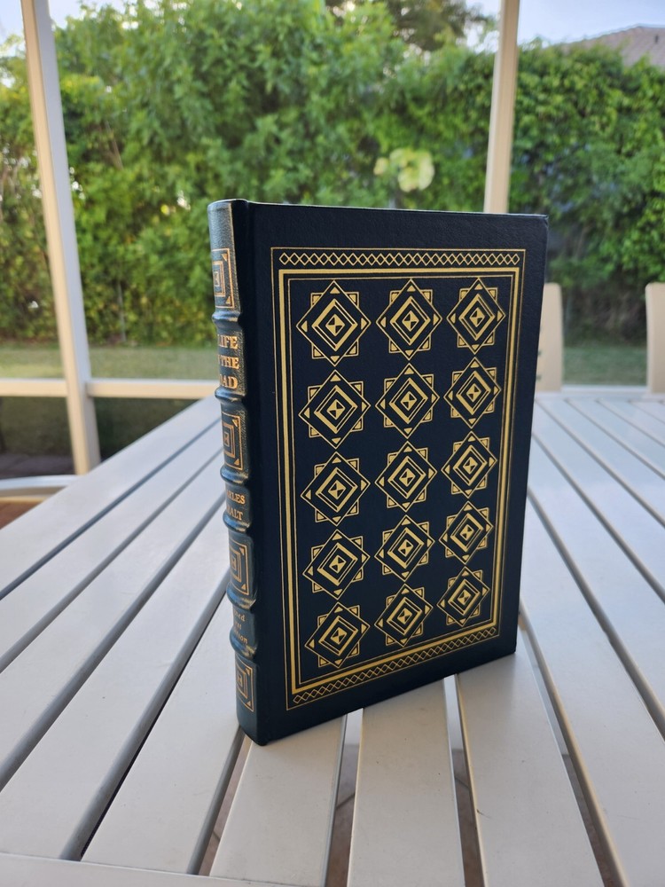 Charles Kurault Signed 1st Edition A Life on the Road Easton Press 1990