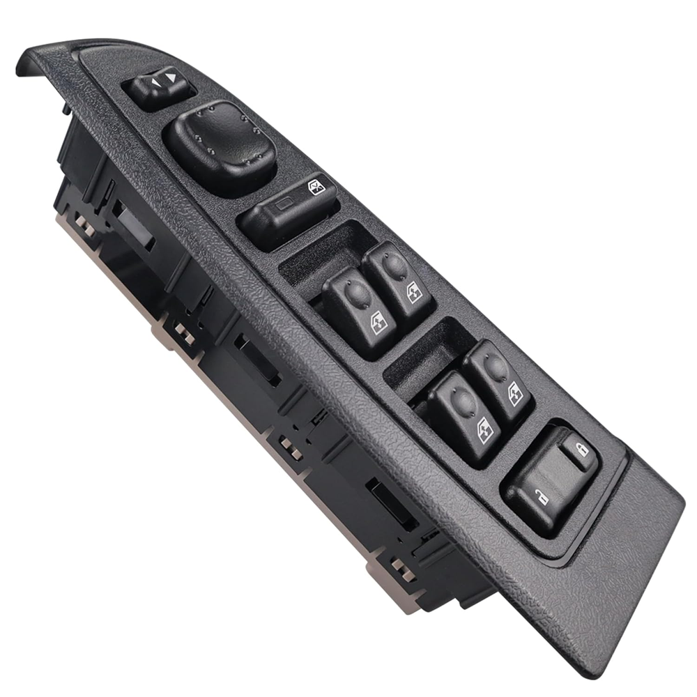 Power Window Switch & Panel Assembly Driver Side Compatible with 15883323