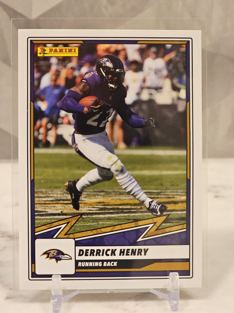 NFL Sticker Collection 2025 Panini #4 Derrick Henry Baltimore Ravens