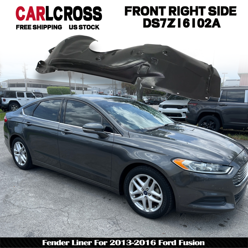 Fender Liner Splash Guard For 2013-2016 Ford Fusion Front Passenger DS7Z16102A