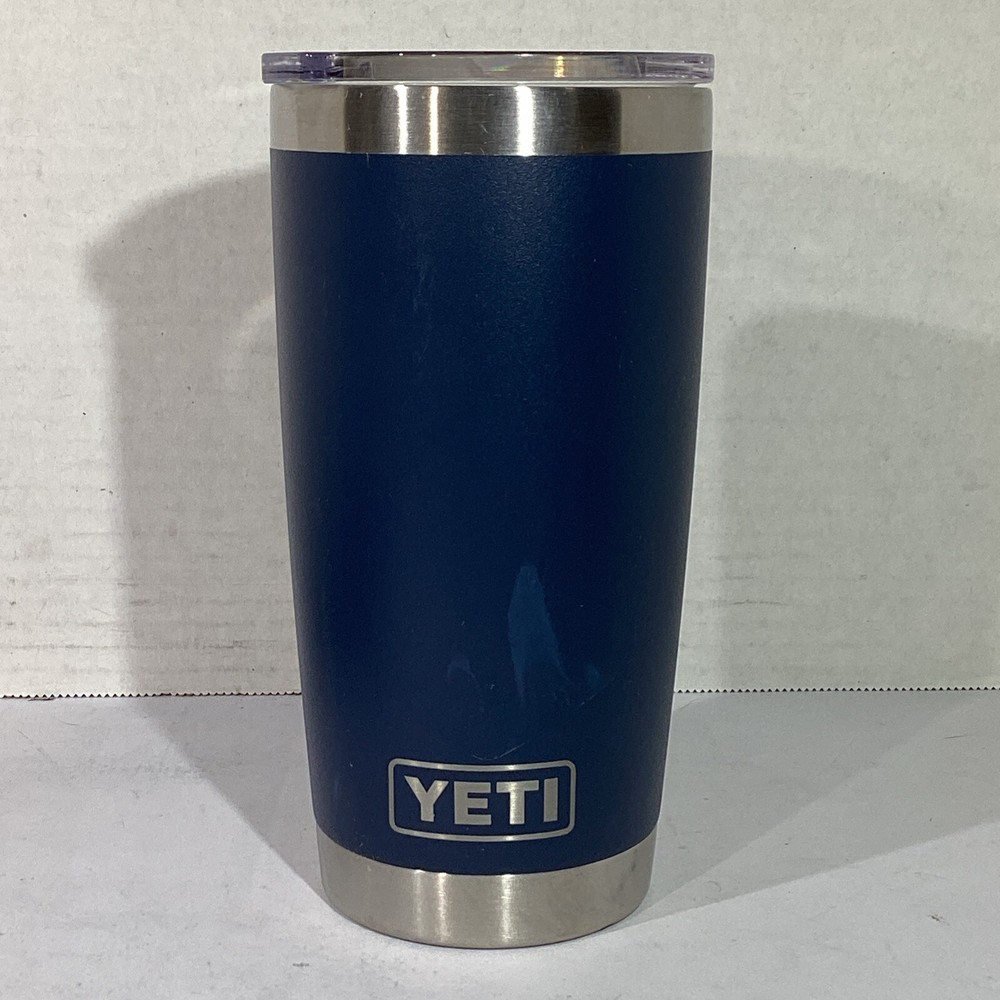 Yeti Navy Blue Vacuum Insulated Tumbler with Lid - 20 oz. CT1-191