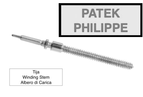 NOS Patek Philippe 401 Vintage Watch Stem Tige Replacement Part