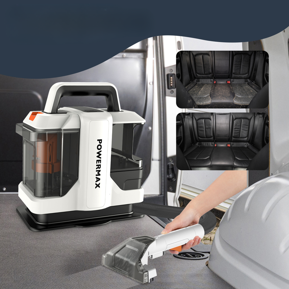 15Kpa Corded Handheld Carpet Cleaner for Spot Cleaning Wet Fabrics and Sofas