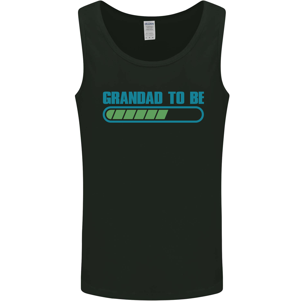 Grandad to Be Newborn Baby Grandparent Mens Vest Tank Top