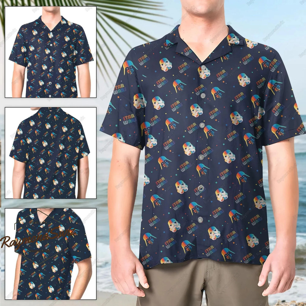 Halloween Star Wars Darth Vader 3D HAWAII SHIRT Best Price US Size Dad Gift
