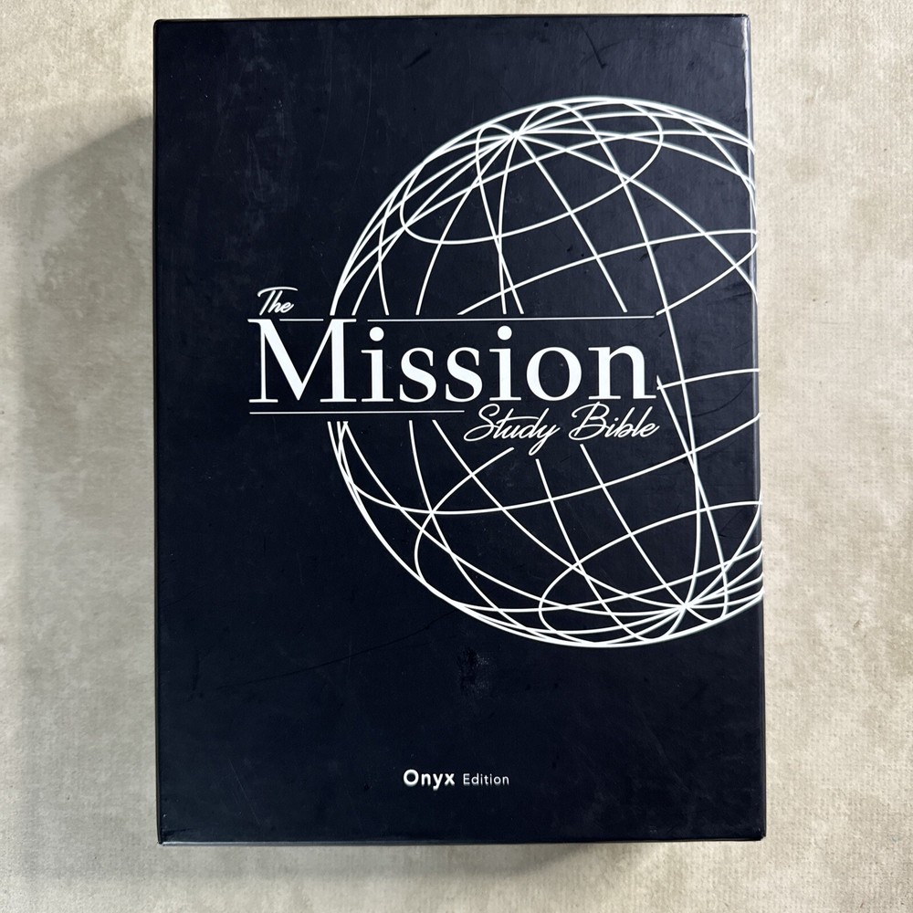 The Mission KJV Color Study Bible with Ellen White Comments Large Print Leather