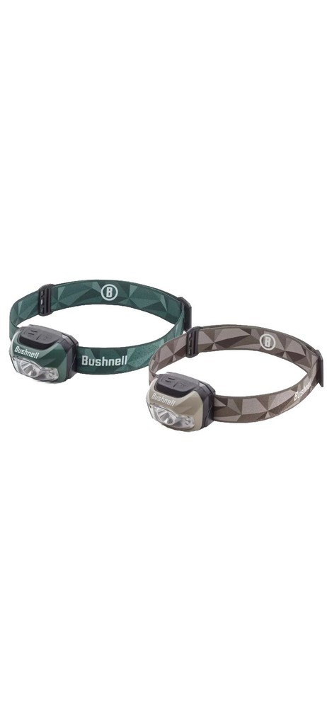 Bushnell Dual Power Rechargeable Headlamps Flashlight 650 Lumens, 2 Pack