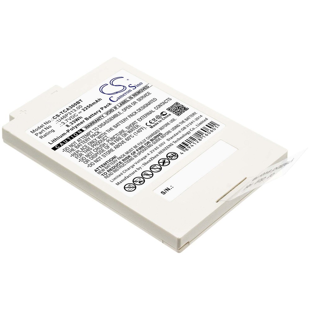 Xfinity iControl Technicolor TCA300COM U46P313.00 Replacement Battery for Home Automation