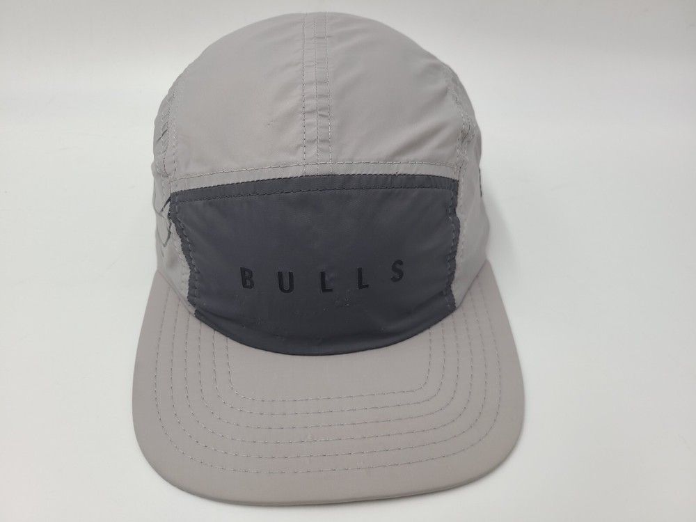 Chicago Bulls New Era 5 Panel Camper Distressed Snap Adjustable Hat Cap Nylon