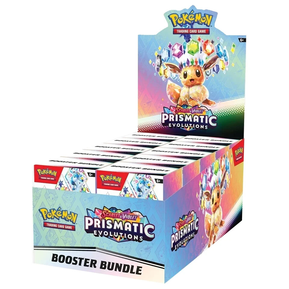 PRESALE POKEMON Prismatic Evolutions Booster Bundle X10-image