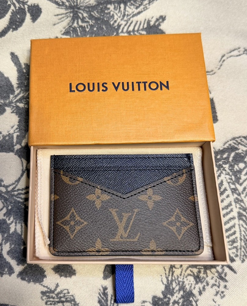 Louis Vuitton Neo Card Holder Macassar Monogram Canvas