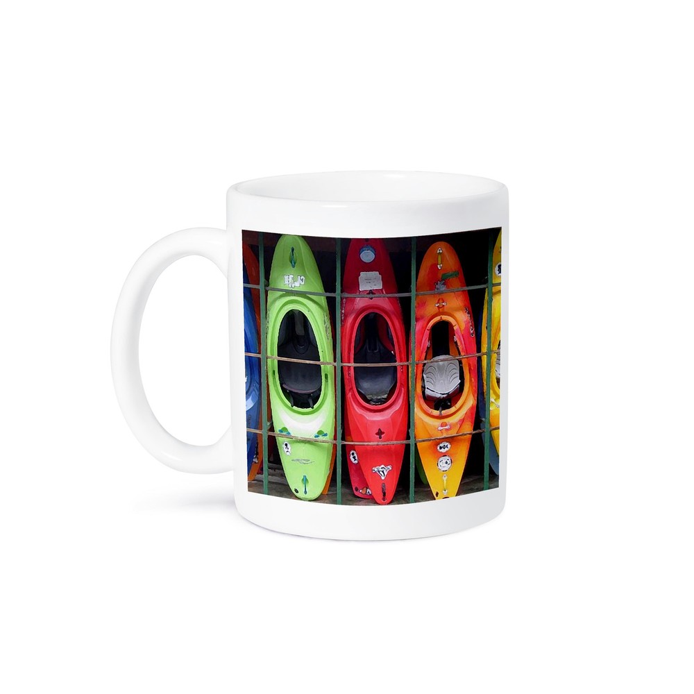 3dRose Kayak Design Coffee Mug