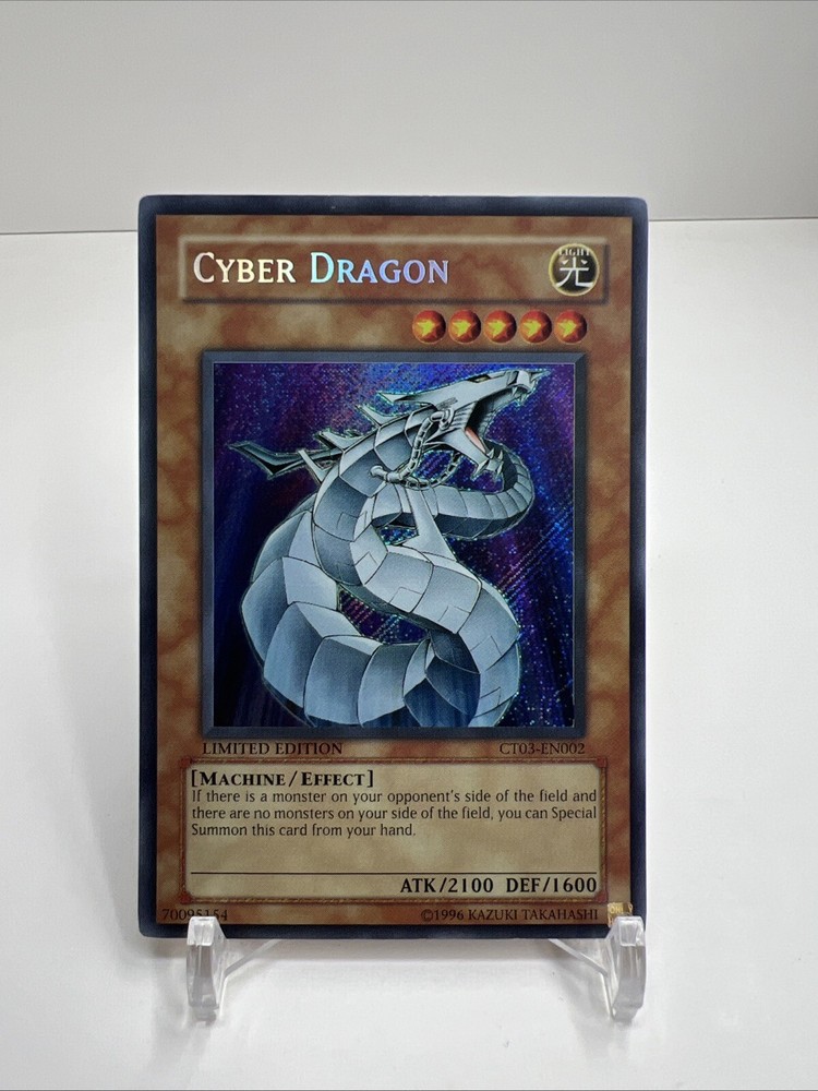 Cyber Dragon CT03-EN002 2006 Limited Edition Collectors Tin LP - Near Mint-image