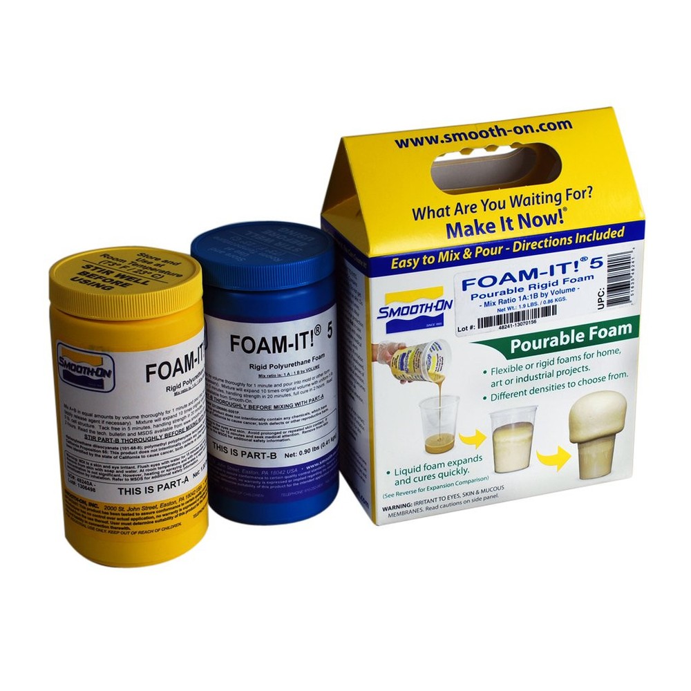 Foam-iT! 5 Rigid Polyurethane Foam 16oz Pint Unit