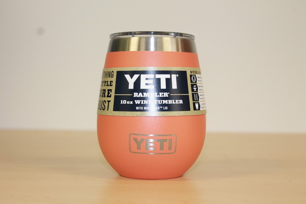 YETI Rambler 10oz Wine Tumbler with MagSlider in High Desert Clay