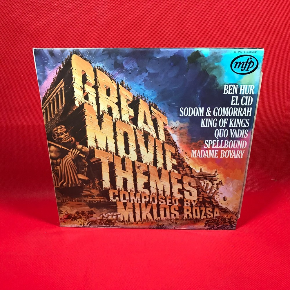 VARIOUS FILM RADIO THEATRE TV Great Movie Themes 1971 UK vinyl LP Miklos Rozsa