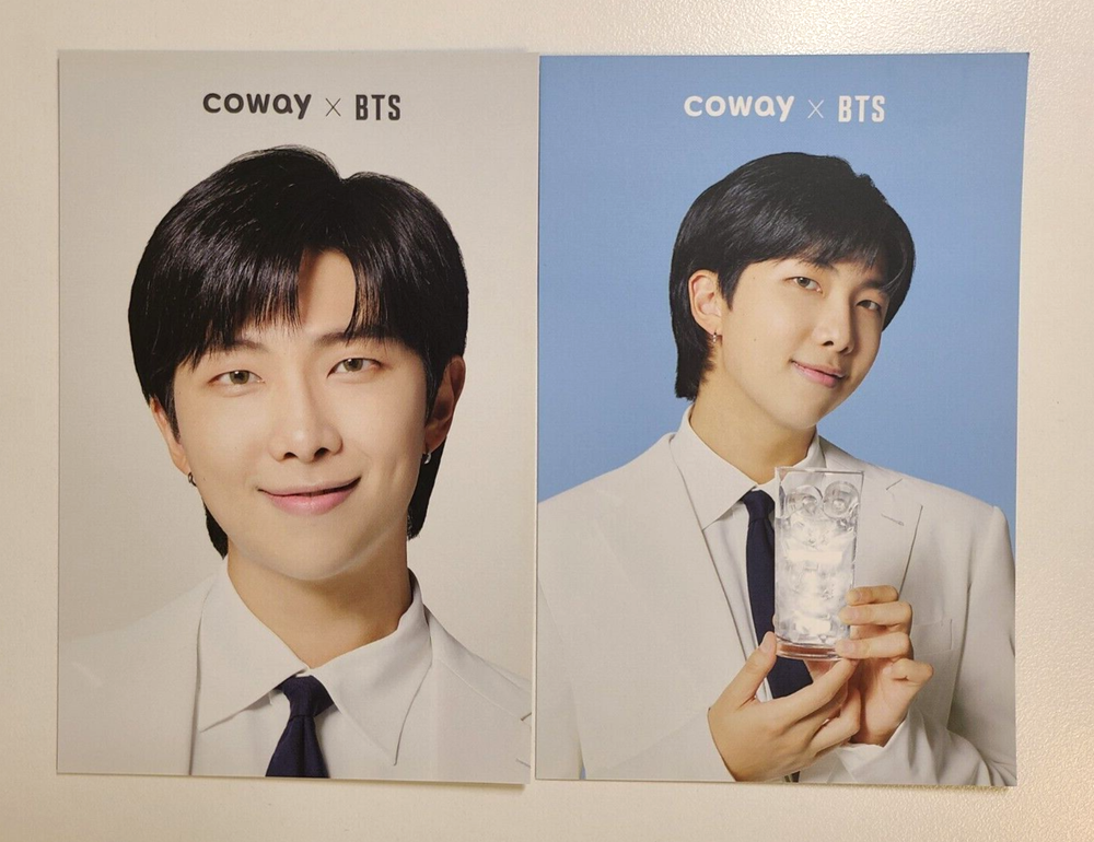 BTS RM Rap Monster Limited Official Postcard Photocard Set K-POP Coway Collab