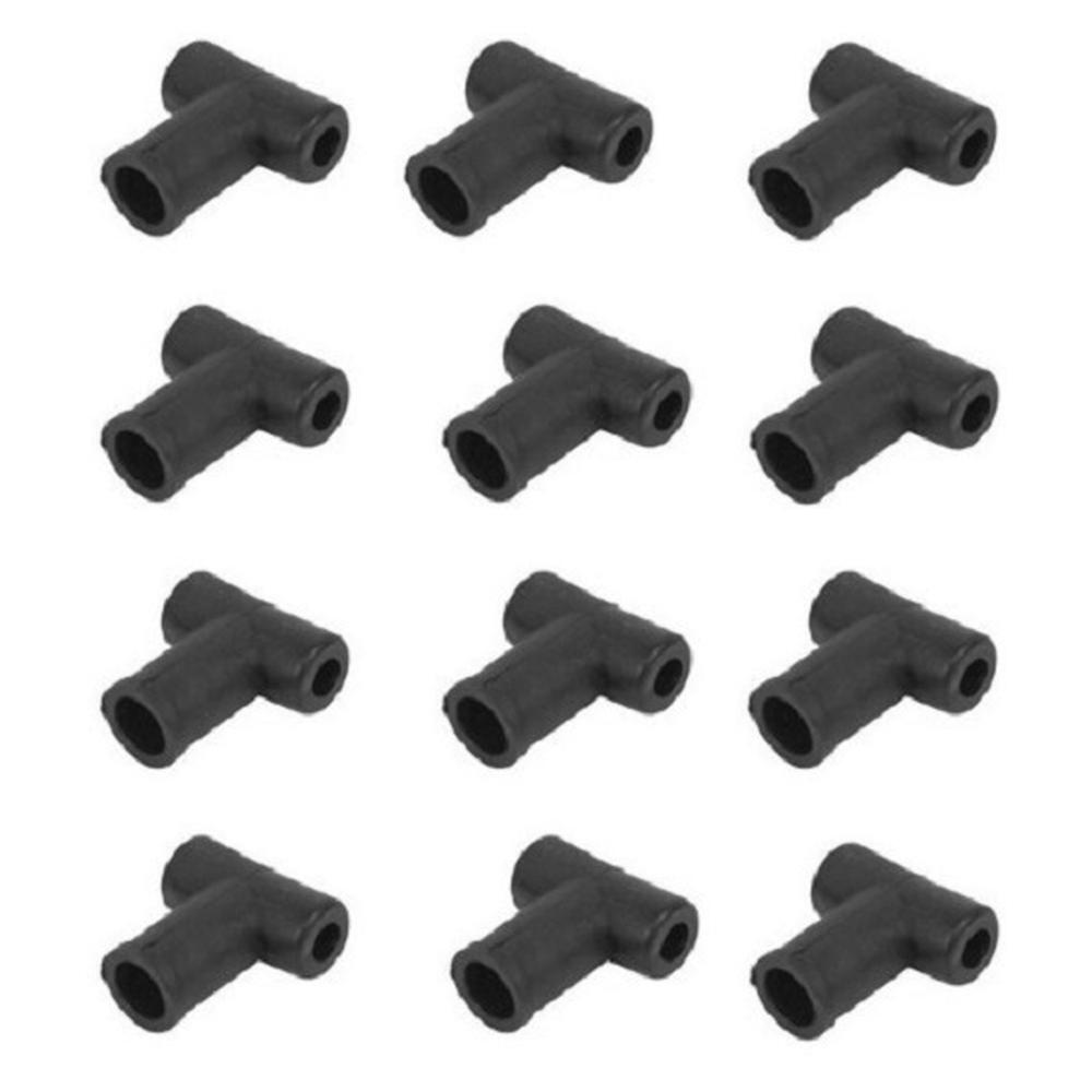 T23425 Twelve (x12) Fuel Inj. Return Line T-Boots Fits John Deere 2510 4240 4630