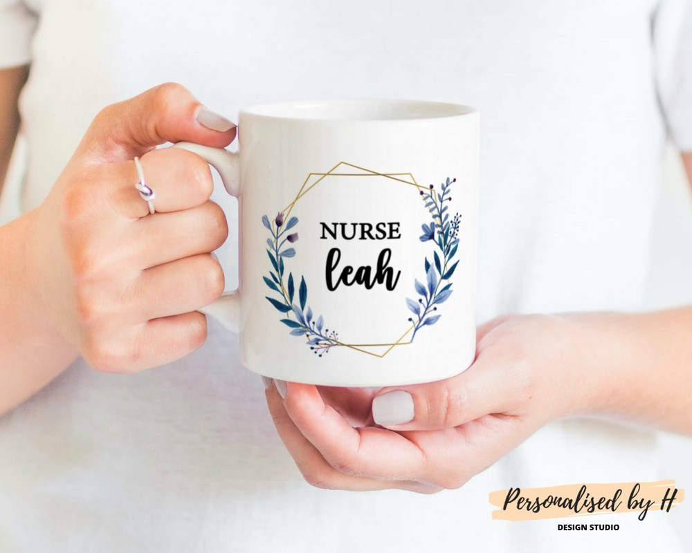 Personalised Nurse Mug New Nurse Gift Future Nurse Nhs Gift Key Worker Gift