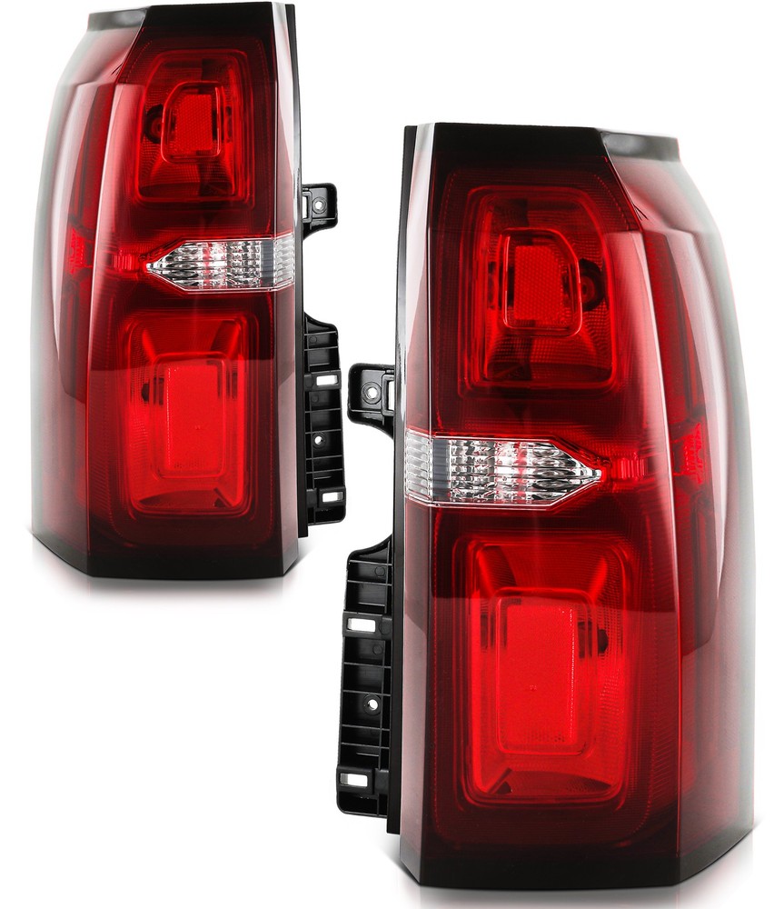 Taillights Assembly Red Turn Lamp Left+Right For 2015-2020 Chevy Suburban Tahoe
