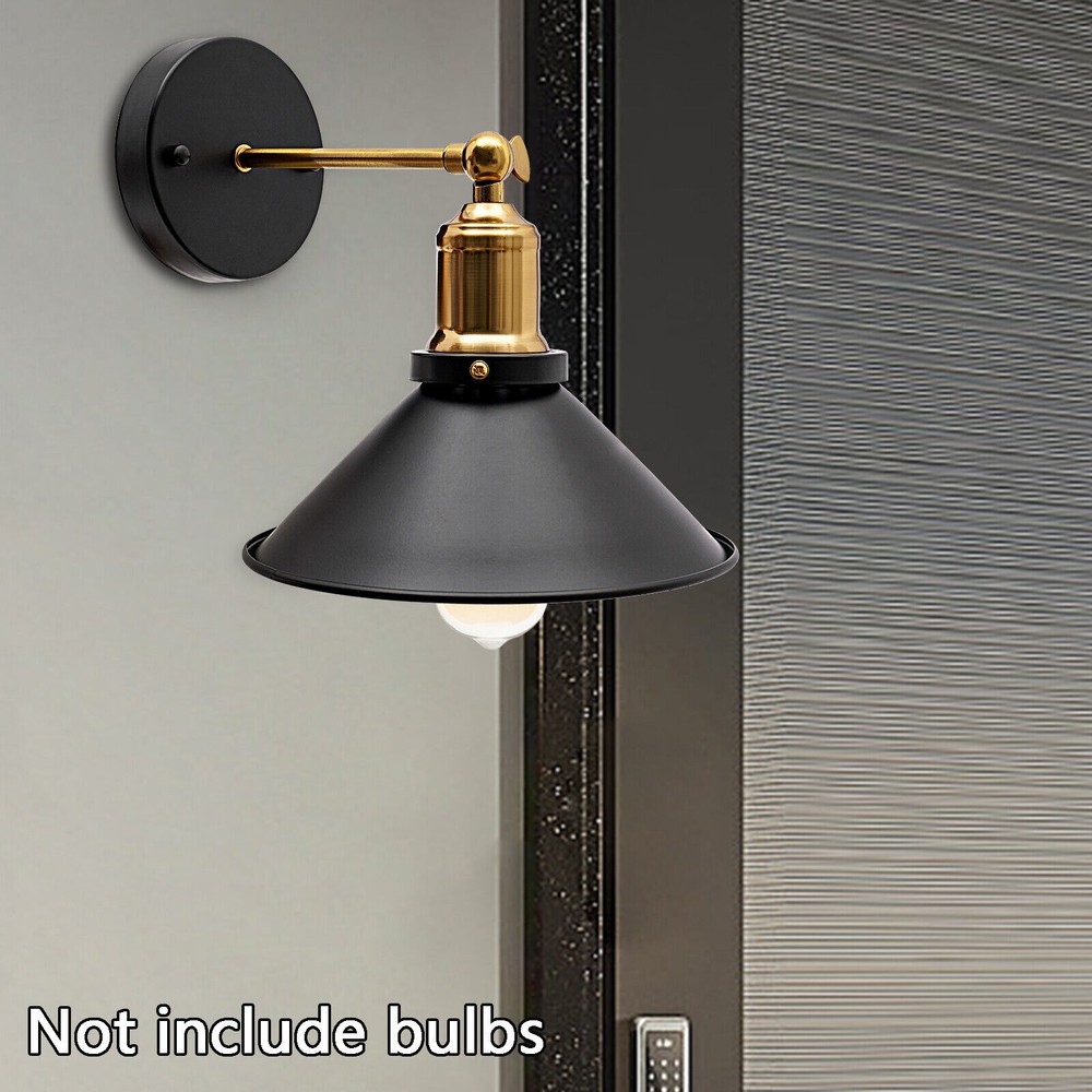 Industrial 1-Lamp Wall Sconce Fixture Retro Wall Light Barn Outdoor Lighting