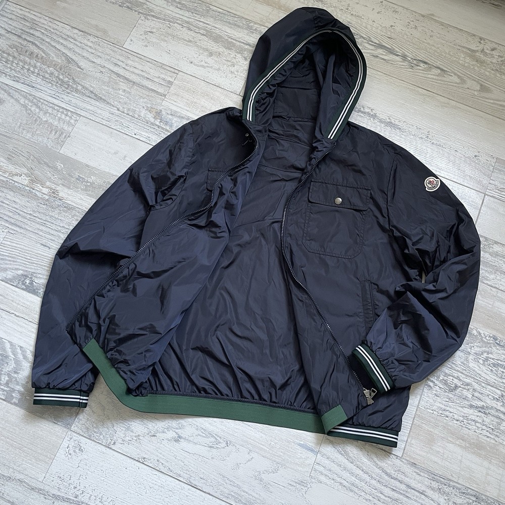 Men's Moncler Jeanclaude Light Navy Jacket Size 5