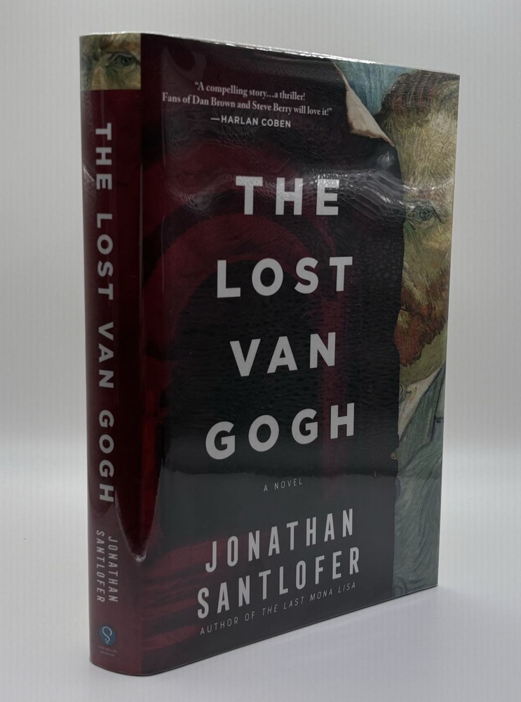 Jonathan Santlofer / THE LOST VAN GOGH Signed 1st Edition 2024