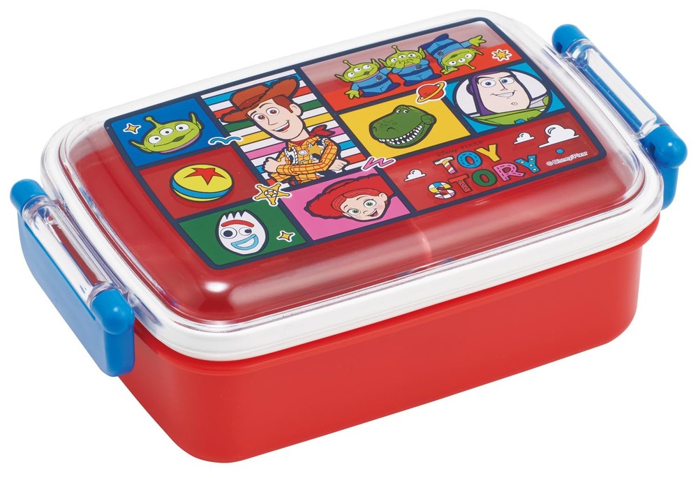 Skater Kids 450ml Fluffy Dome Antibacterial Lunch Box 1 Tier