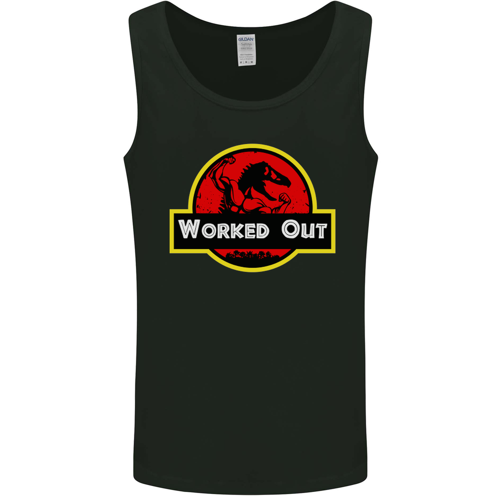 Gym Worked Out Training Top Fitness Mens Vest Tank Top