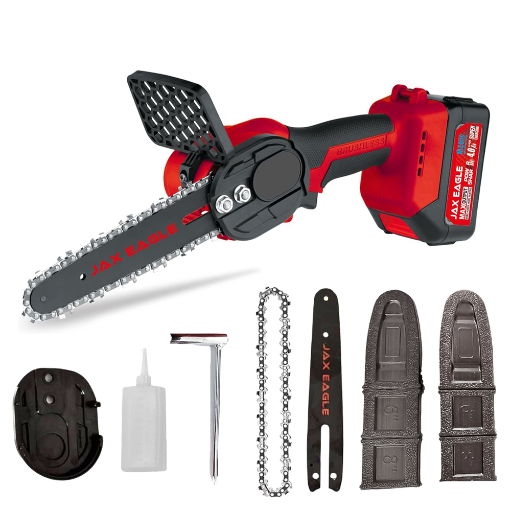 Jax Eagle 20V Brushless Cordless Mini Chain Saw 6