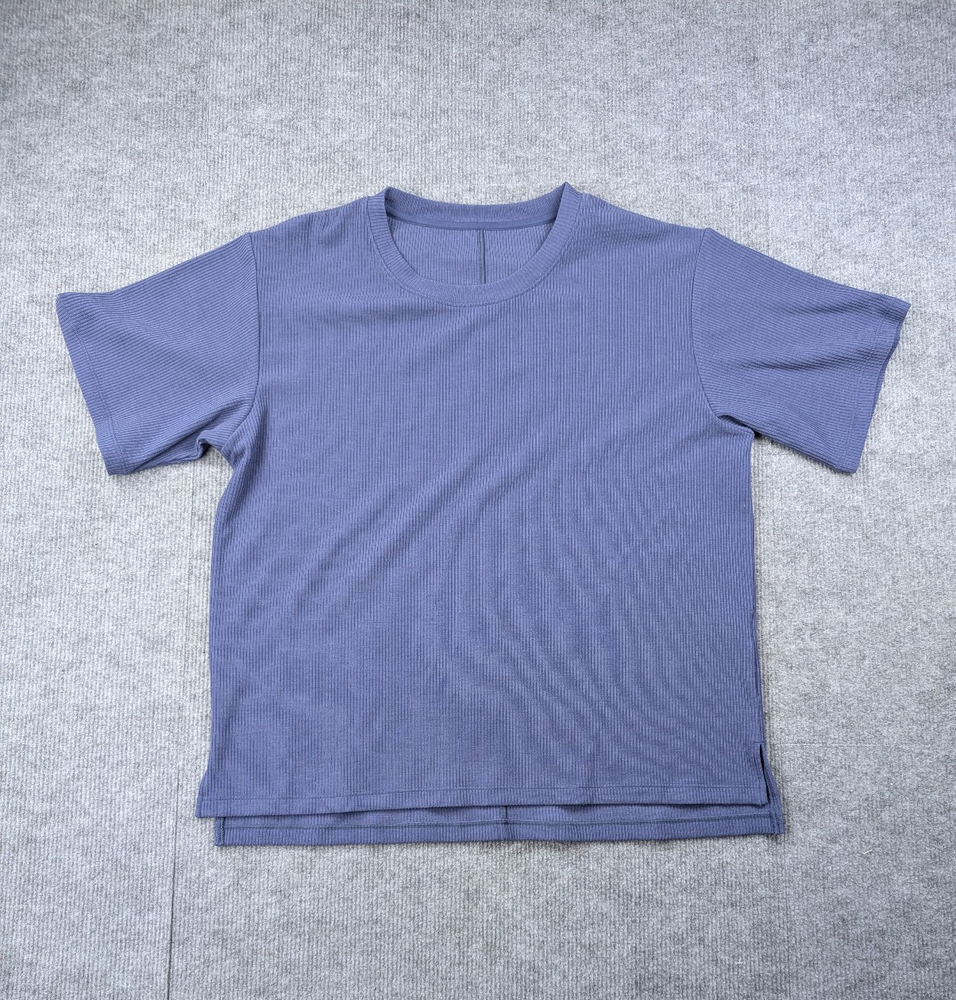 Woolx Delia Shirt Womens Large Ribbed Merino Wool Outdoors Hiking Layer Regulate