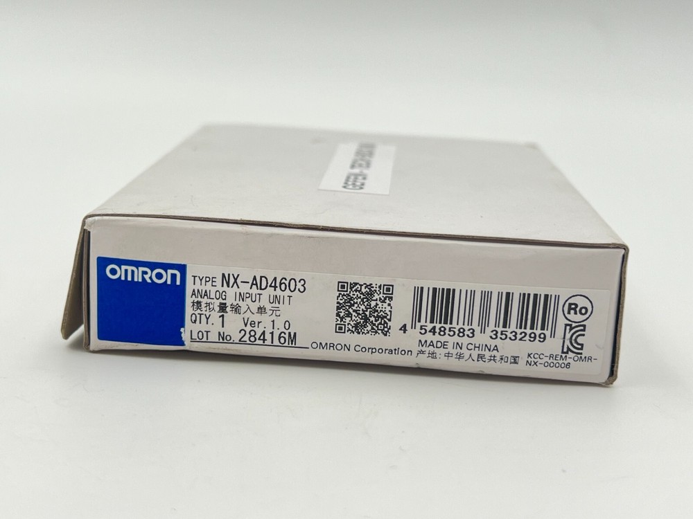 Omron NX-AD4603 Analog Input Module
