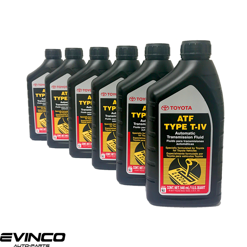 Toyota Lexus Genuine ATF Type T-IV Automatic Transmission Fluid OEM 6 Quarts OEM