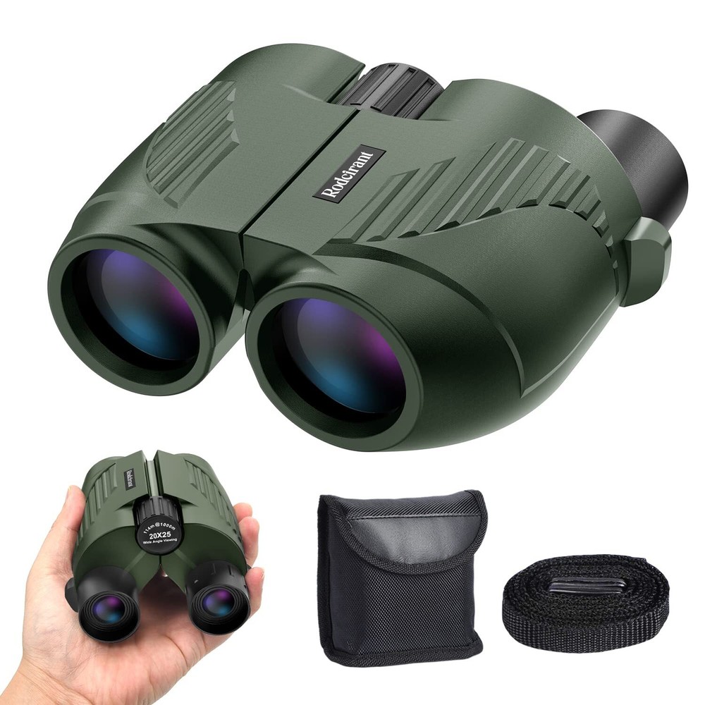 20X25 Compact Binoculars for Adults and ,Large Eyepiece Waterproof Binocular，...
