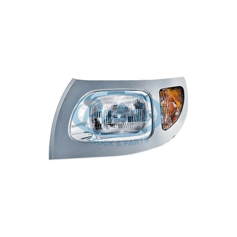 International 7300 7400 7600 7700 (03-2007) Chrome Headlight Driver Side