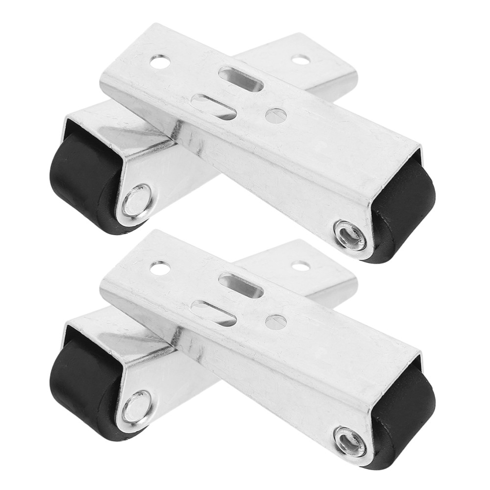 4 Pcs Door Bottom Pulley Barn Accessories Closet Floor Guide Wheel