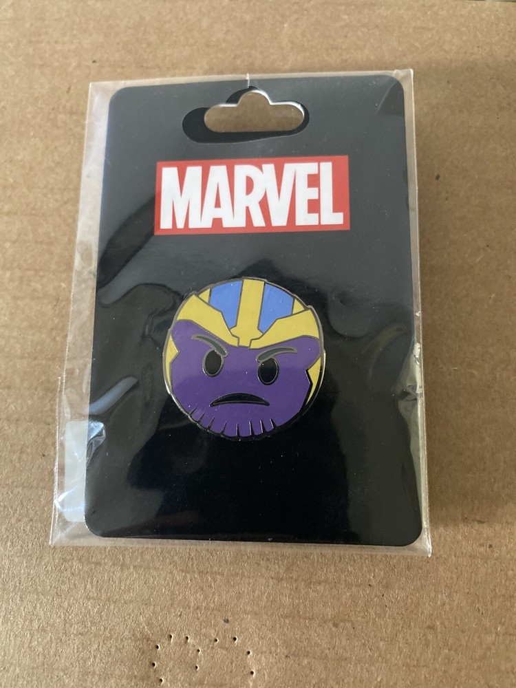 SDCC Comic Con 2017 Marvel Thanos Emoji Incentive Pin EXCLUSIVE Rare HTF Pin