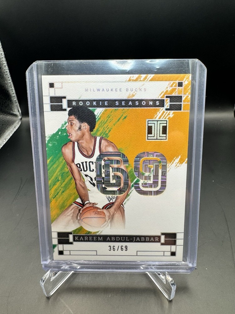 2023 Impeccable Kareem Abdul-Jabbar Rookie Seasons 36/69 - Bucks