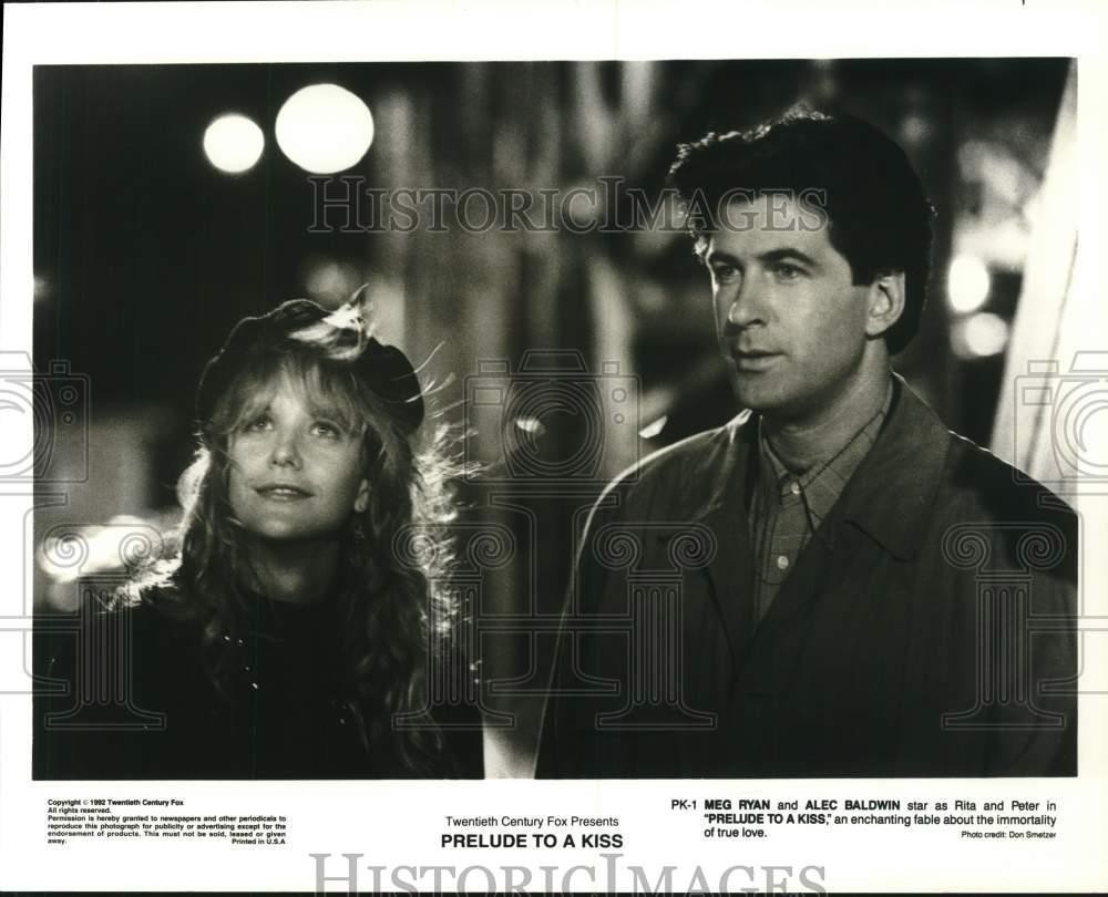 1992 Press Photo Meg Ryan and Alec Baldwin star in 