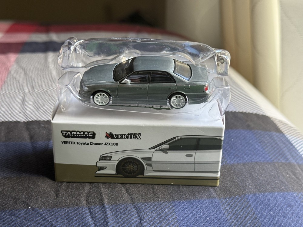 Chase!!! Tarmac Works  VERTEX TOYOTA CHASER JZX100 (CHASER CAR) “OPEN BOX”
