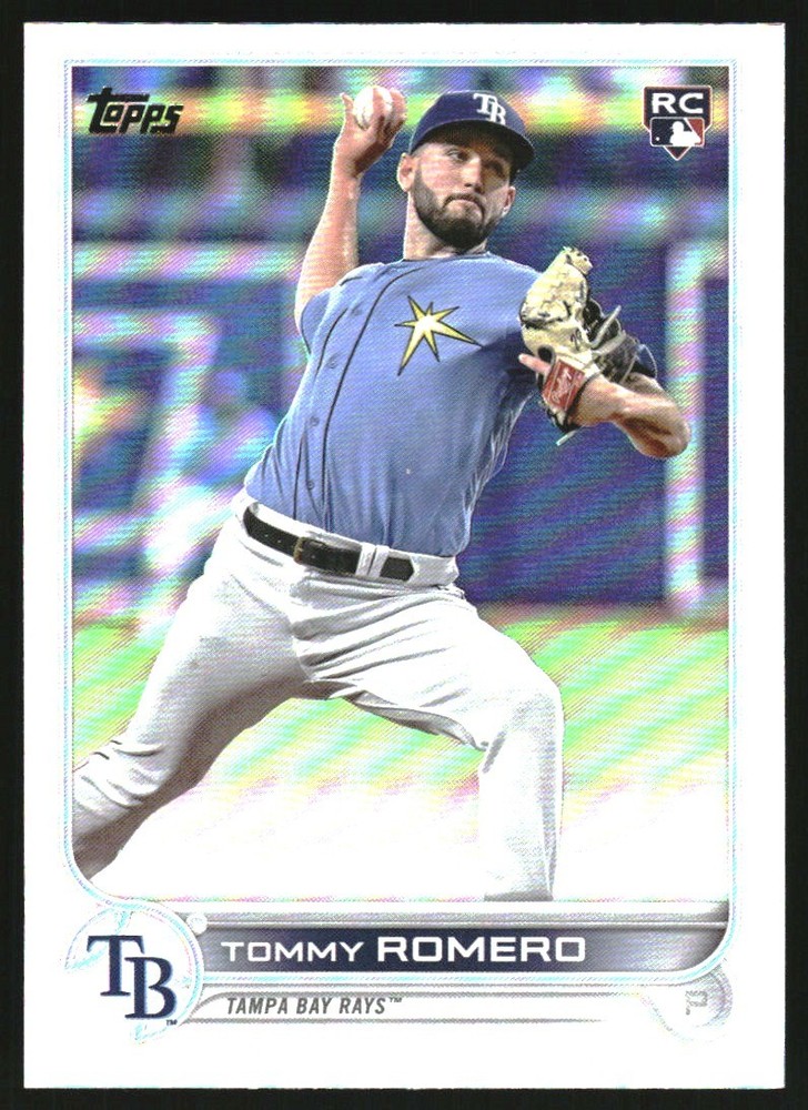 2022 Topps Update Rainbow Foil US76 Tommy Romero Rookie Card